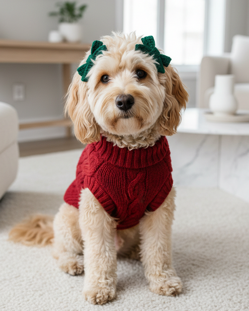Little Darling Hair Bow in Green