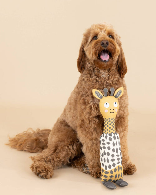 High There Giraffe Dog Toy