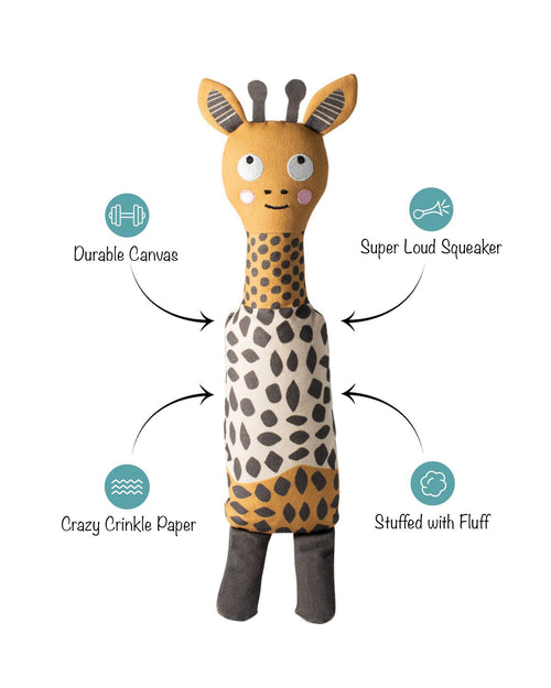 High There Giraffe Dog Toy