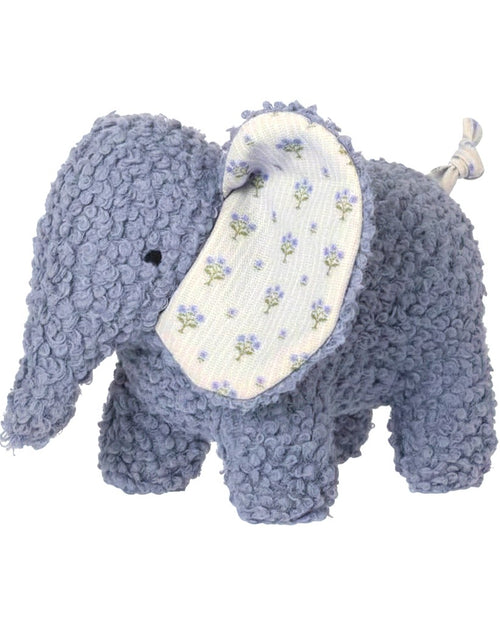 Trunk Show Blue Elephant Dog Toy