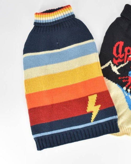 Strike a Pose Knit Dog Sweater