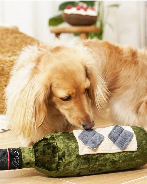 Wine Not Merlot Dog Toy
