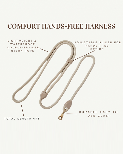 Sunday Stroll Hands-Free Toffee Dog Leash