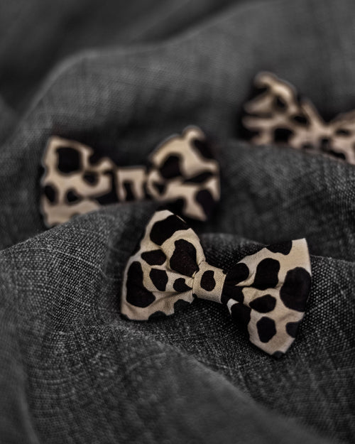Hemlock Leopard Bow Tie Product Image Detail