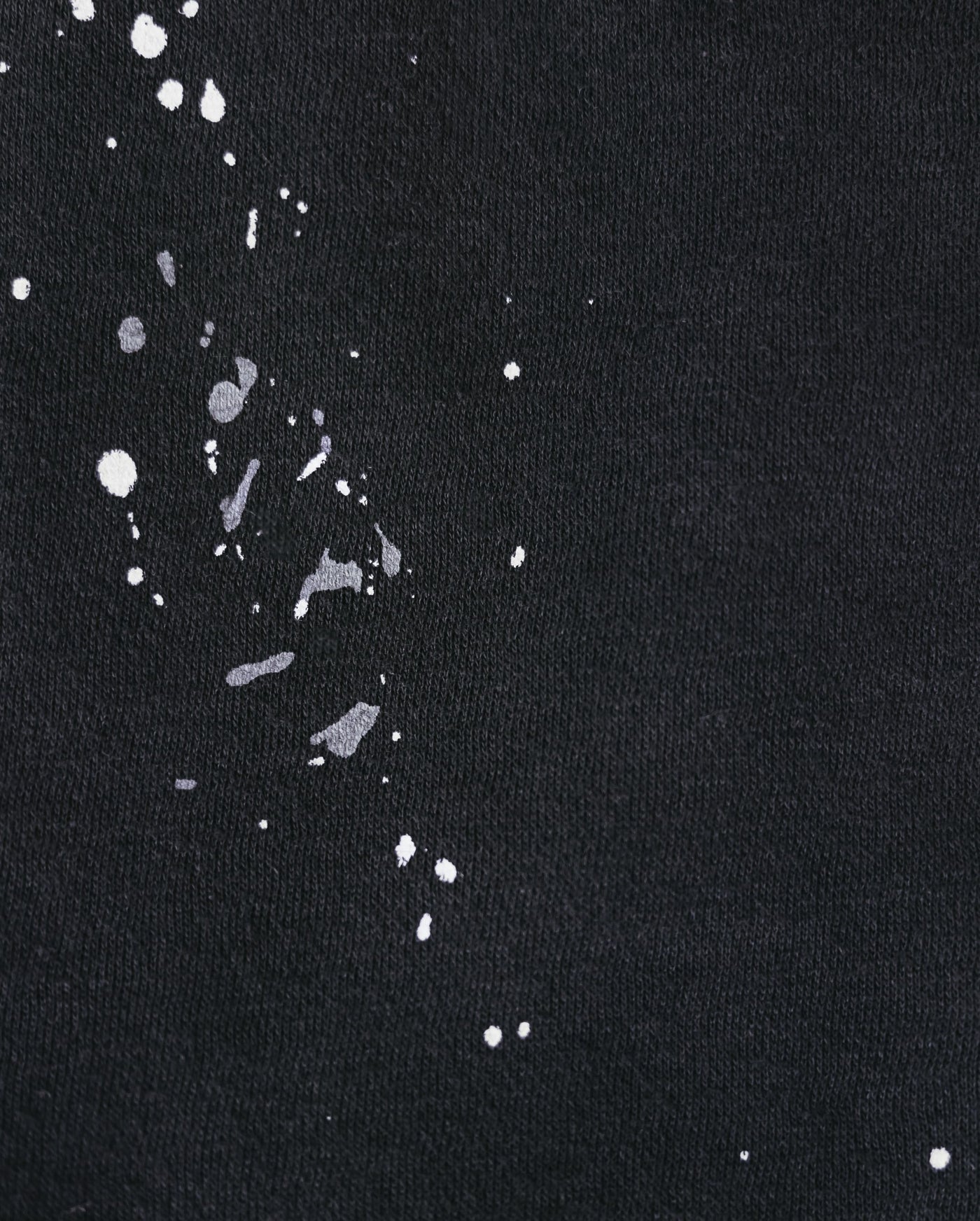 Ziggy Charcoal Paint Splatter Hoodie Product Image Detail