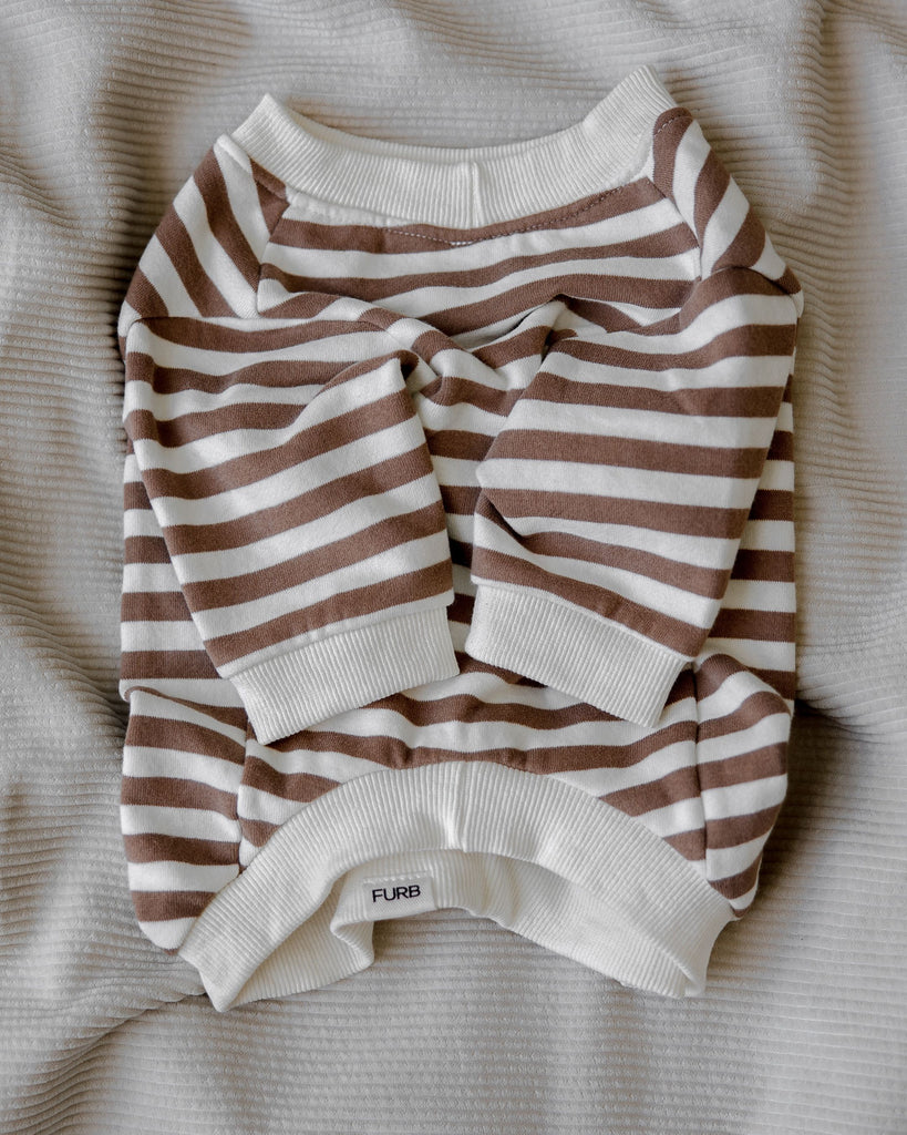 Camden Striped Dog Sweatshirt