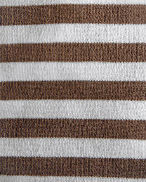 Camden Brown Striped Crewneck Product Image Detail corgi sweatshirt