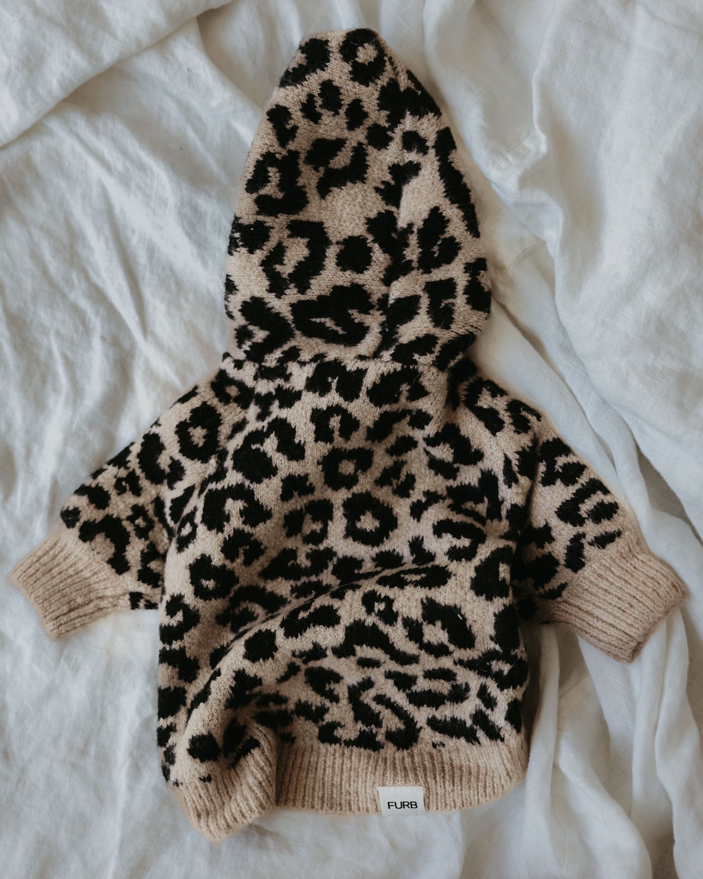 Milan Leopard Print Hoodie Product Image Detail