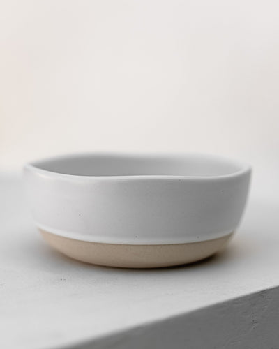 Little Foodie Bowl in Cool White Product Image Detail
