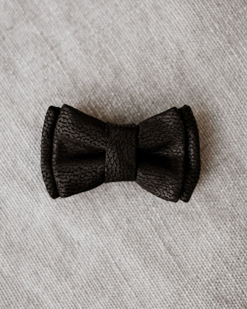 Nightlife Black Snake Bow Tie Product Image