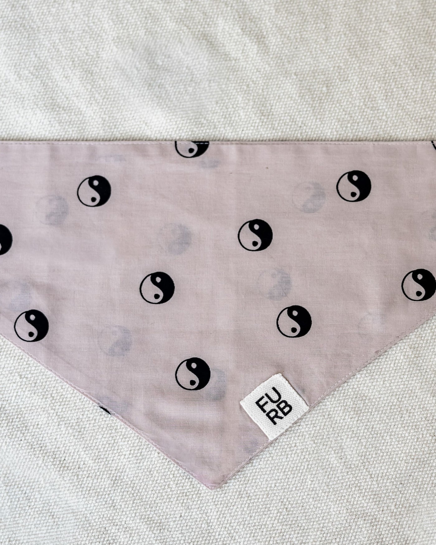 Total Zen Pink Yin Yang Print Bandana Product Image