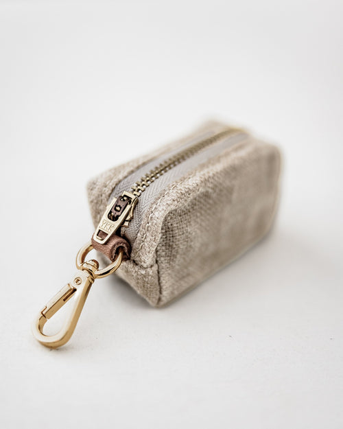 Foggy Dog Waste Bag Holder in Beige Product Image