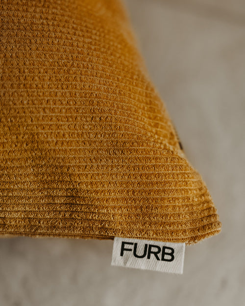 Disco Nap Goldenrod Corduroy Bed Product Image Detail