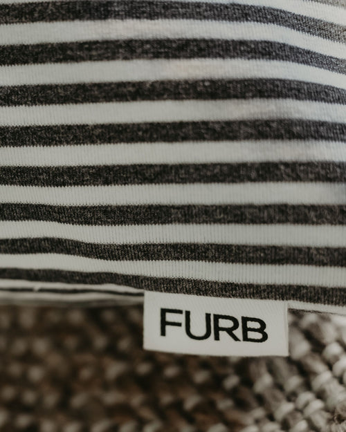 Hello Sailor Charcoal Striped Bed Product Image Detail