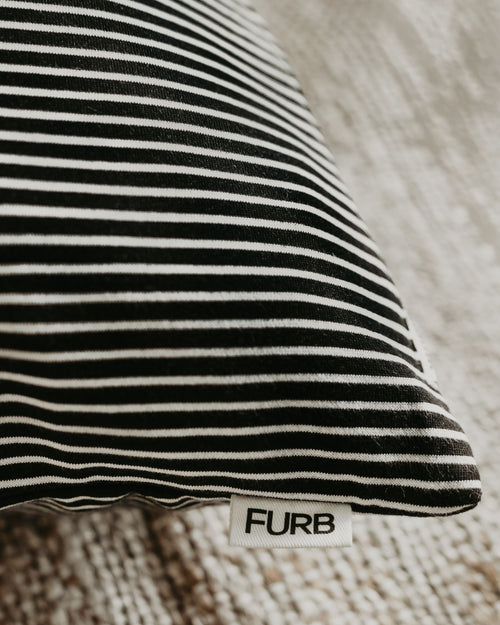 Hello Sailor Black Striped Bed Product Image Detail