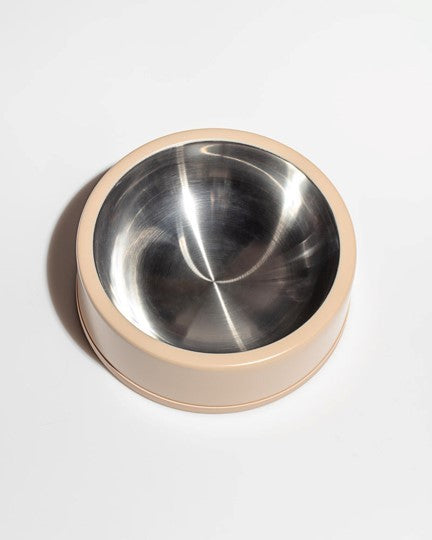 Wild One Tan Metal Bowl Product Image