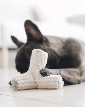 Colby Crinkle Toy in Ivory Product Image Detail