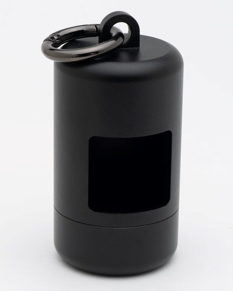 Top Dog Black Metal Poop Bag Holder Product Image