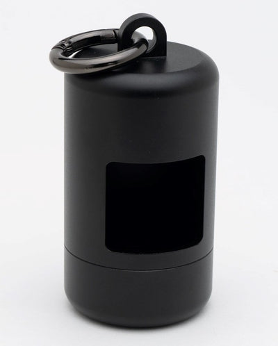 Top Dog Black Metal Poop Bag Holder Product Image